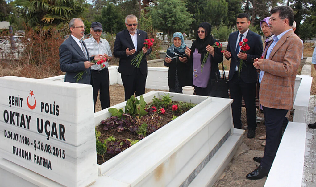 Bafra'da Arife Gününde Şehitlere Dua