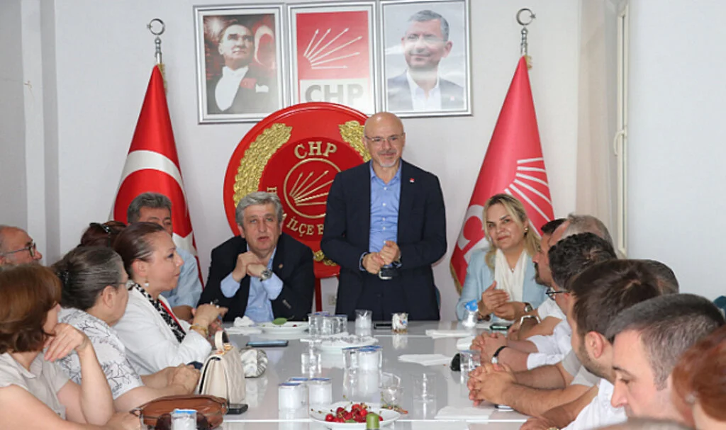 CHP Havza İlçe Başkanlığında bayramlaşma