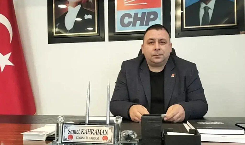 CHP İl Başkanı Samet Kahraman Görevinden Ayrıldı