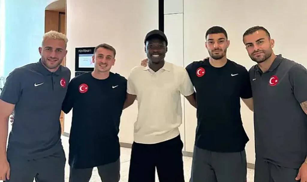 Derrick Köhn’den A Milli Takım kampına ziyaret