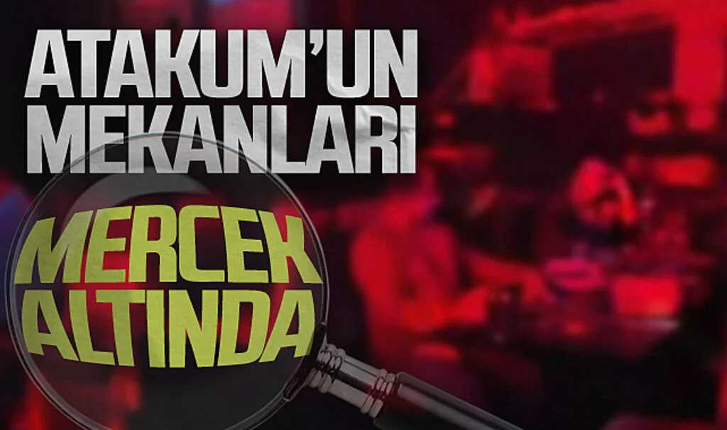 Ekipler alarma geçti: Atakum'un mekanları mercek altında