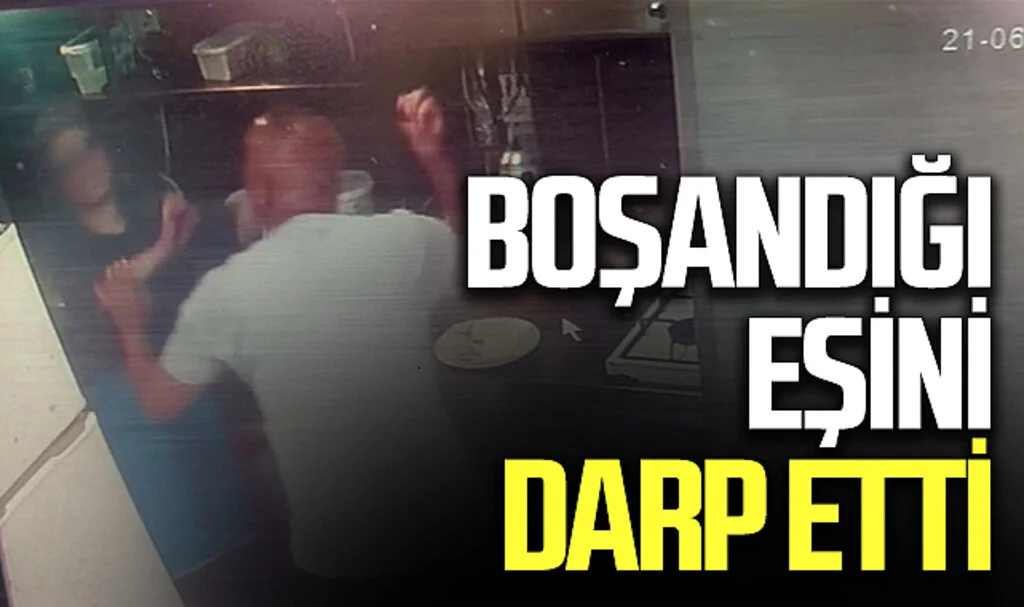 Eski eşi saldırdı, garson kurtardı