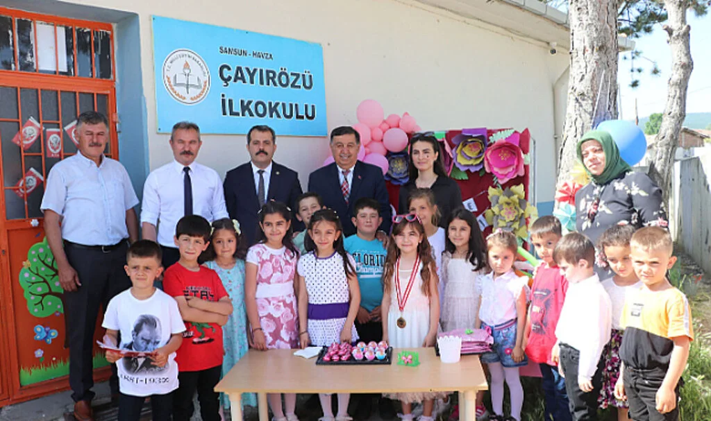 Havza'da 5 Bin 751 Öğrenci Karne Aldı
