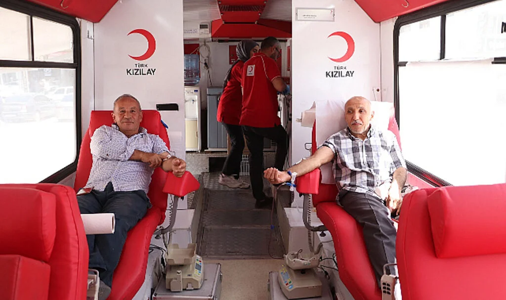 Havza’da Türk Kızılay 68 Ünite Kan Bağışı Topladı