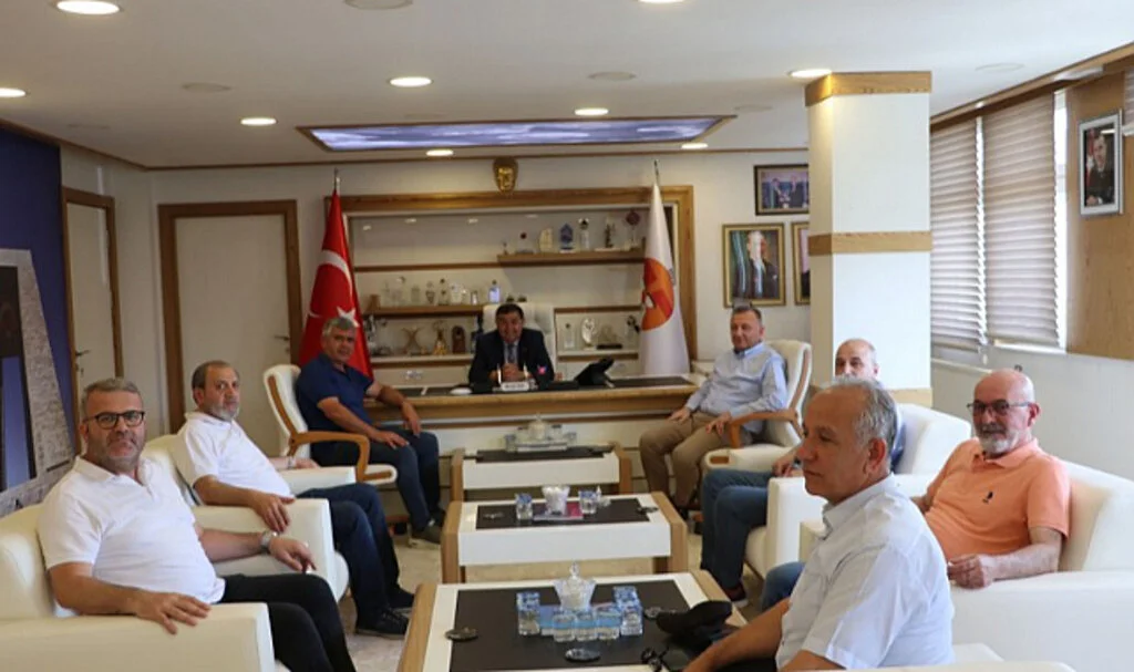 Havza TSO Yönetim ve Meclisinde Havza Belediye Başkanı Murat İkiz’e ziyaret