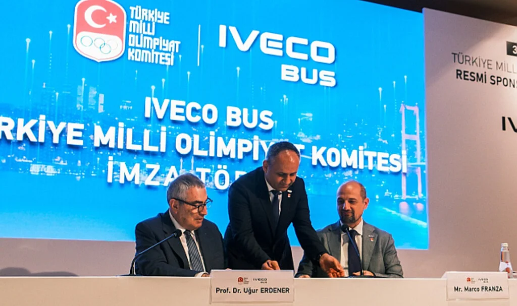 Olimpiyata Katılacak Milli Sporcularımız IVECO BUS'a Emanet