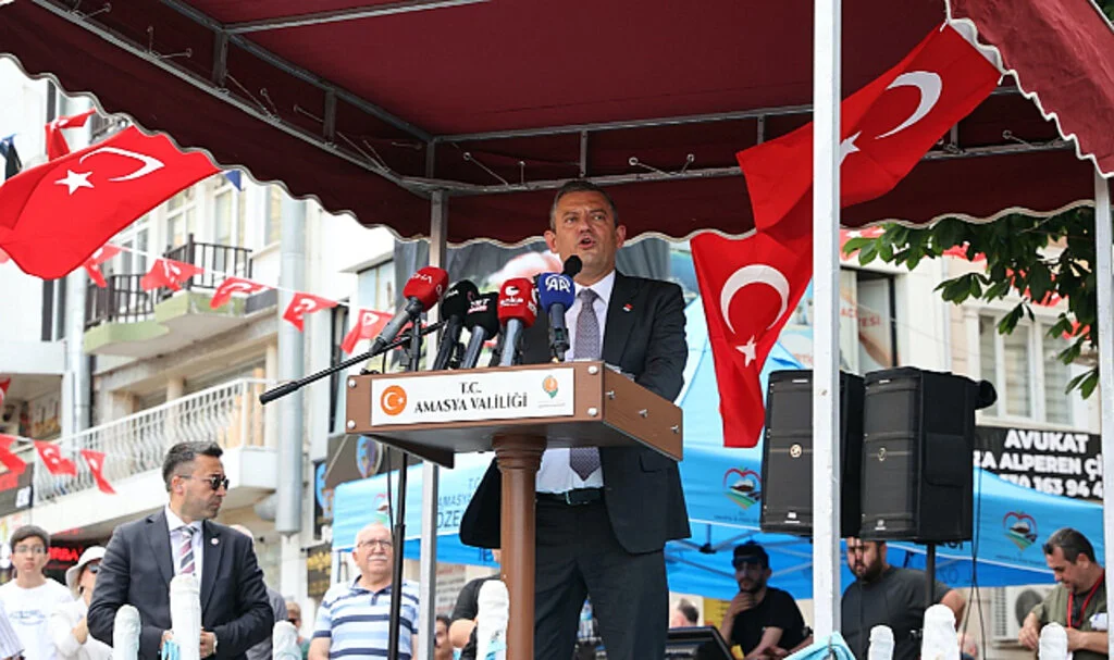 Özgür Özel, Amasya Tamimi Töreninde Konuştu