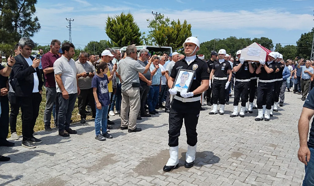 Polis Memuru Ömer Faruk Canbul, Samsun'da Son Yolculuğuna Uğurlandı