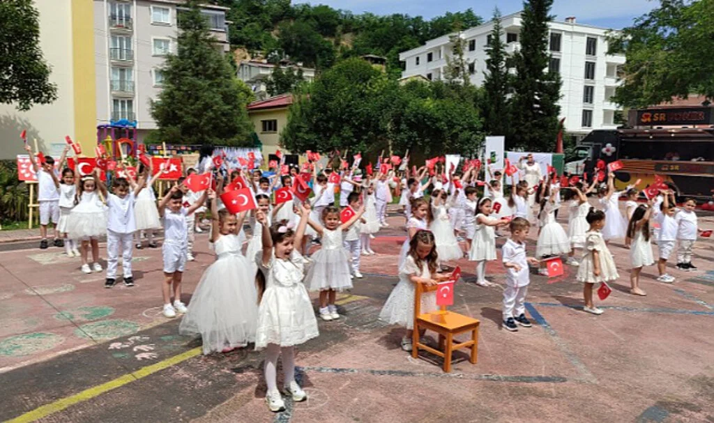 Salıpazarı Anaokulu'nda yıl sonu etkinliği