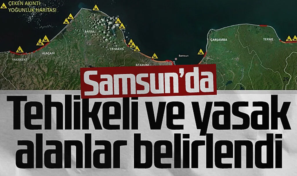 Samsun’da yüzme alanları ile tehlikeli ve yasak alanlar belirlendi