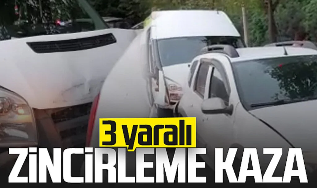 Samsun'da Zincirleme Trafik Kazası: 3 Yaralı