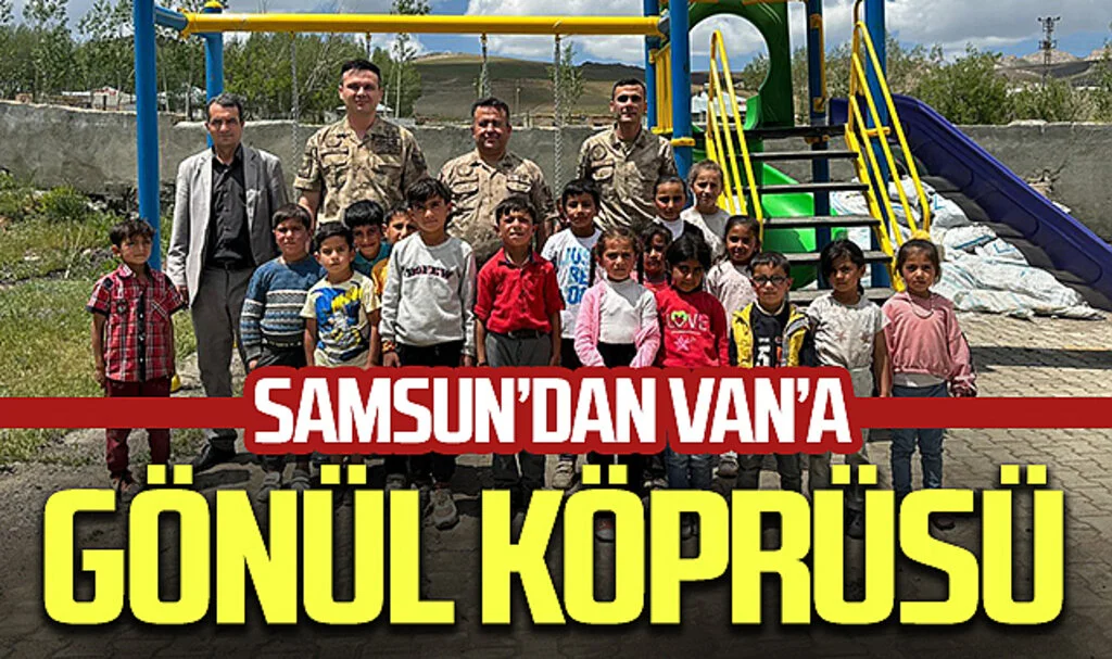 Samsun'dan Van'a gönül köprüsü 