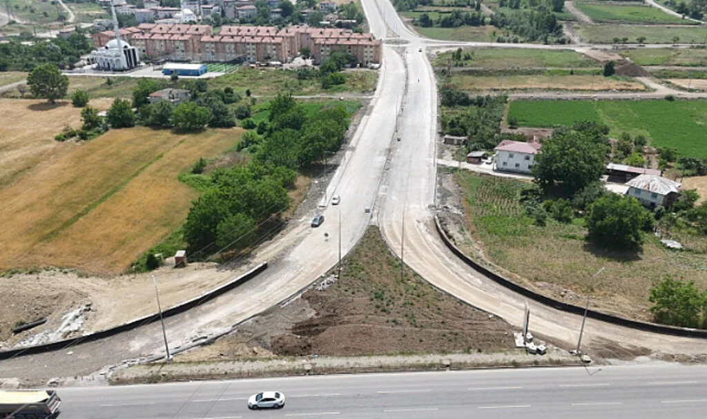 Samsun Şehir Hastanesi Bağlantı Yolu Haziran Sonunda Tamamlanıyor