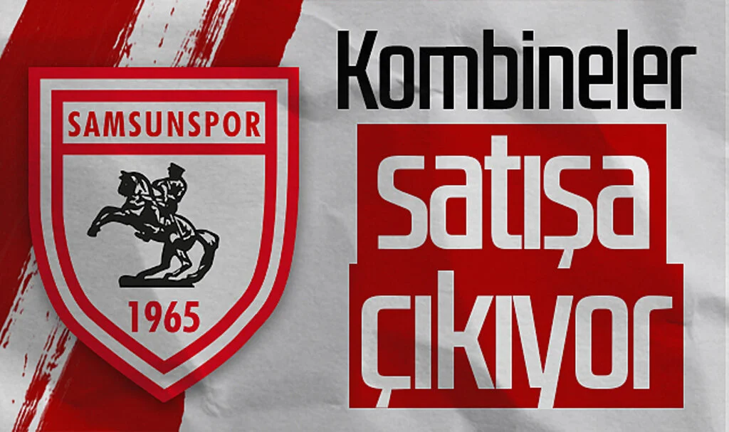 Samsunspor'da kombineler satışa çıkıyor