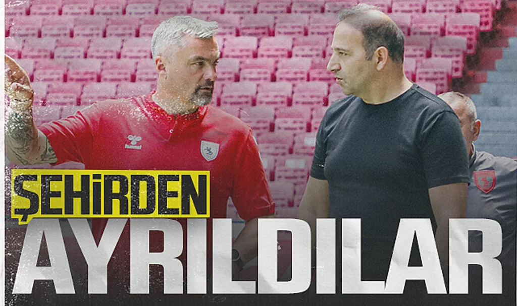 Samsunspor'da Thomas Reis ve Fuat Çapa Şehirden Ayrıldı