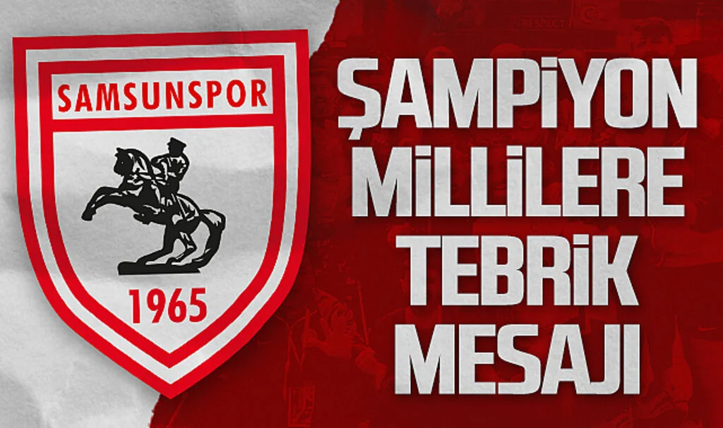 Samsunspor'dan Ampute Milli Futbol Takımı'na Tebrik