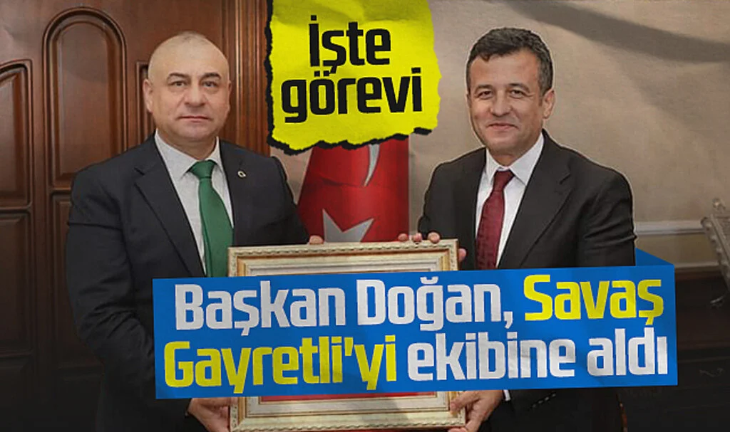 SBB Başkanı Halit Doğan, Bem-Bir-Sen Başkanı Savaş Gayretli'yi Ekibine Aldı