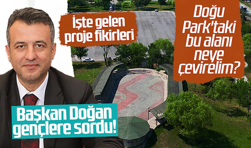 SBB Başkanı Halit Doğan Gençlere Sordu: "Doğu Park'taki Bu Alanı Neye Çevirelim?"