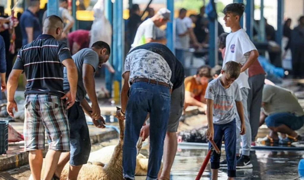 Sokakta kurban kesene 4 bin 810 TL ceza