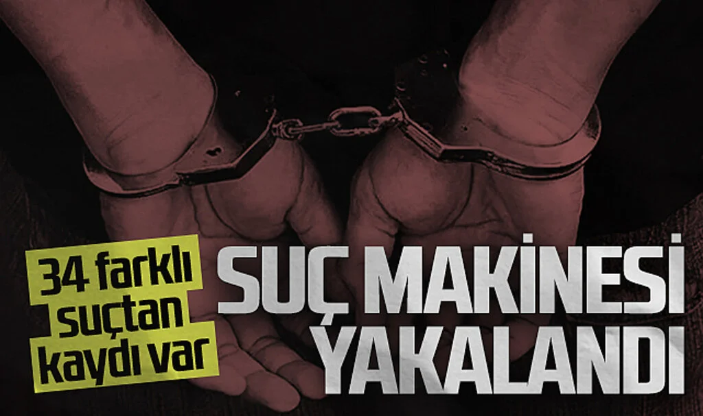 Suç makinesi Vezirköprü'de yakalandı: 34 farklı suçtan kaydı var