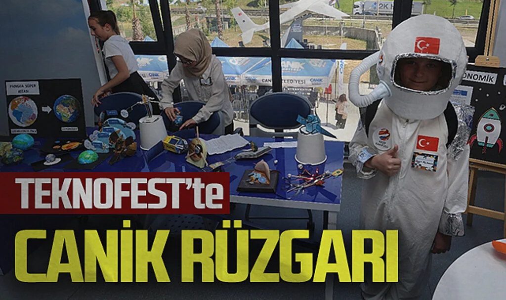 TEKNOFEST'te Canik Rüzgarı