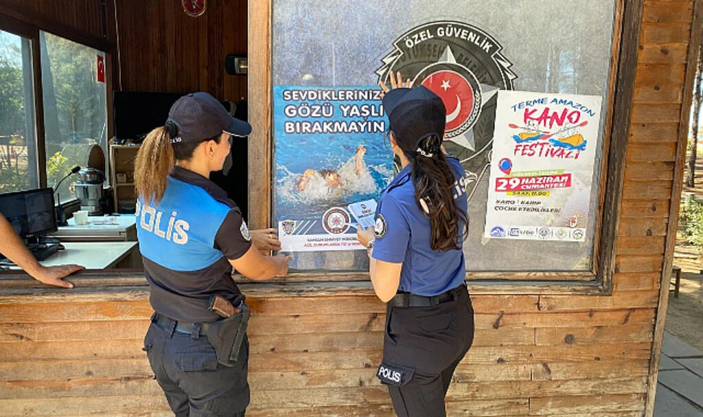 Terme'de Vatandaşlara Boğulma Uyarısı Yapıldı