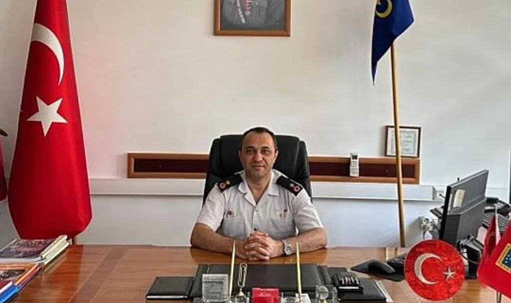 Vezirköprü İlçe Jandarma Komutanı Çetinkaya’nın Tayini Çıktı