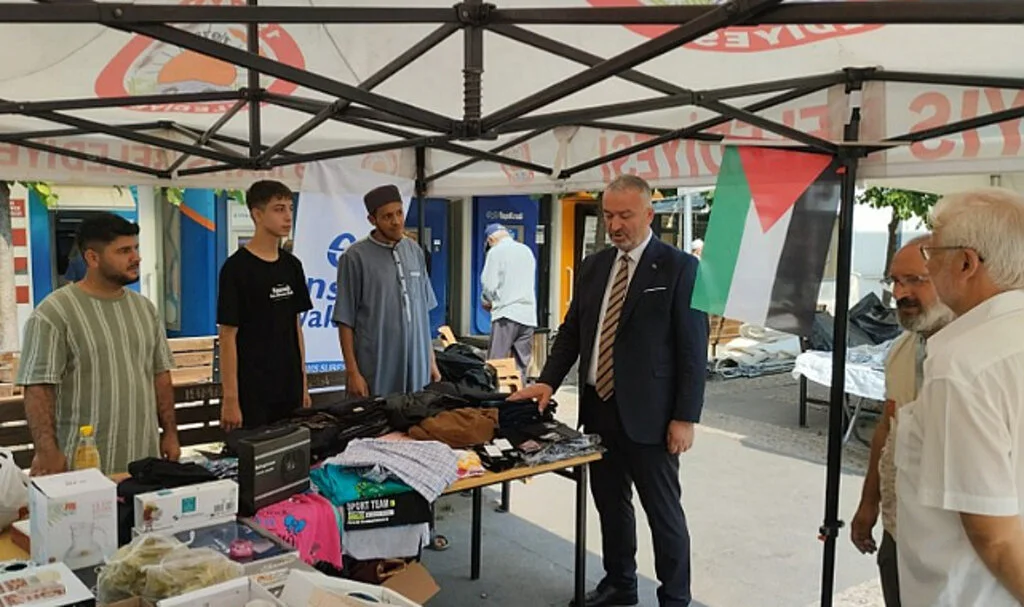 19 Mayıs İlçesinde Gazze İçin Yardım Kermesi Düzenlendi