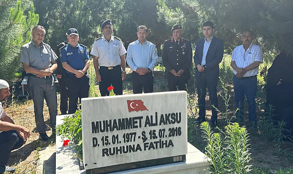 Alaçam'da Şehit Ailelerine Anlamlı Ziyaret