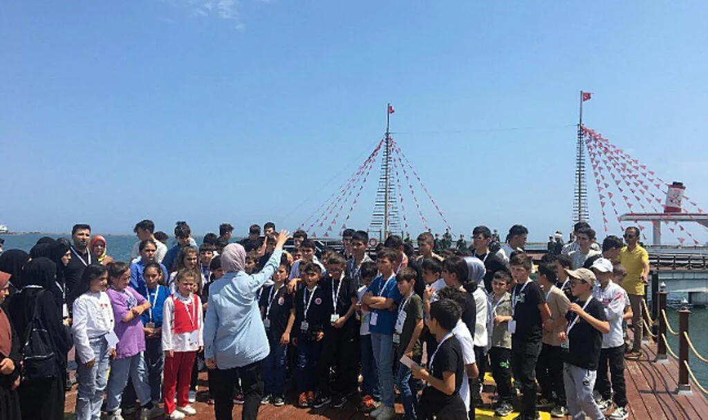 Asarcıklı çocuklar, "Samsun'u Keşfet Şehrini Farket Projesi"ne katıldı