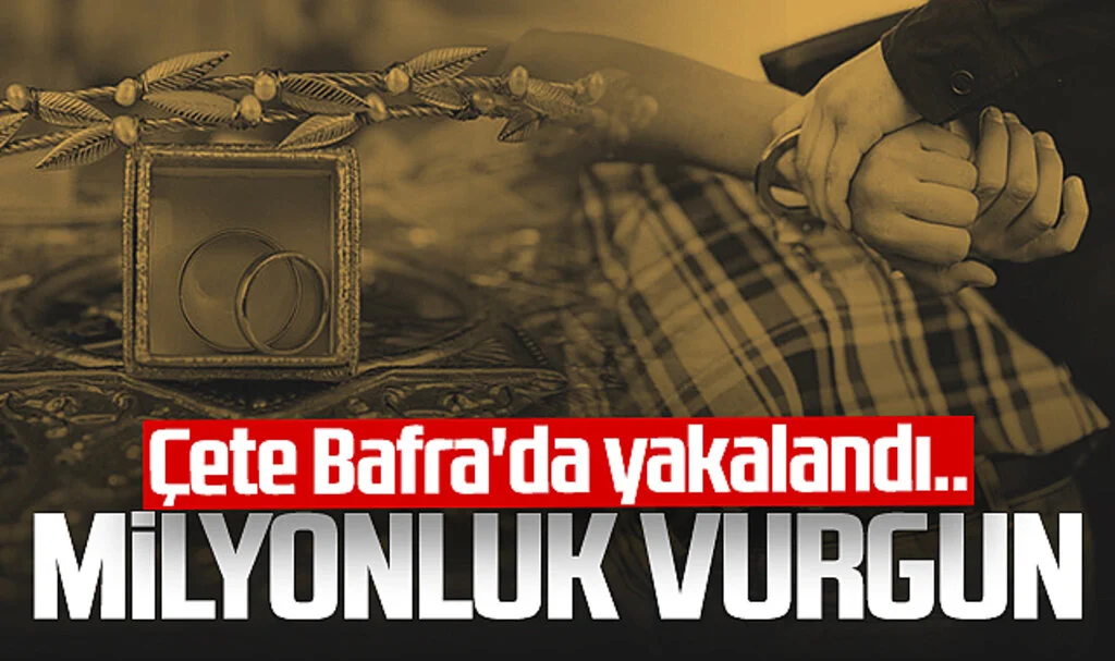 Bafra'da 1 Milyonluk Vurgun! Eskişehirli Çete Yakalandı...