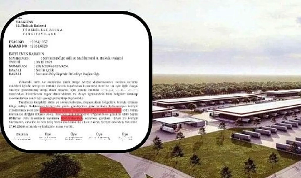 Bafra Ovası'na hal  projesi yargıya takıldı 