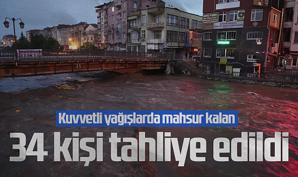 Bakan Yerlikaya: Samsun'da 34 Vatandaşımız Güvenlikli Alanlara Tahliye Edildi
