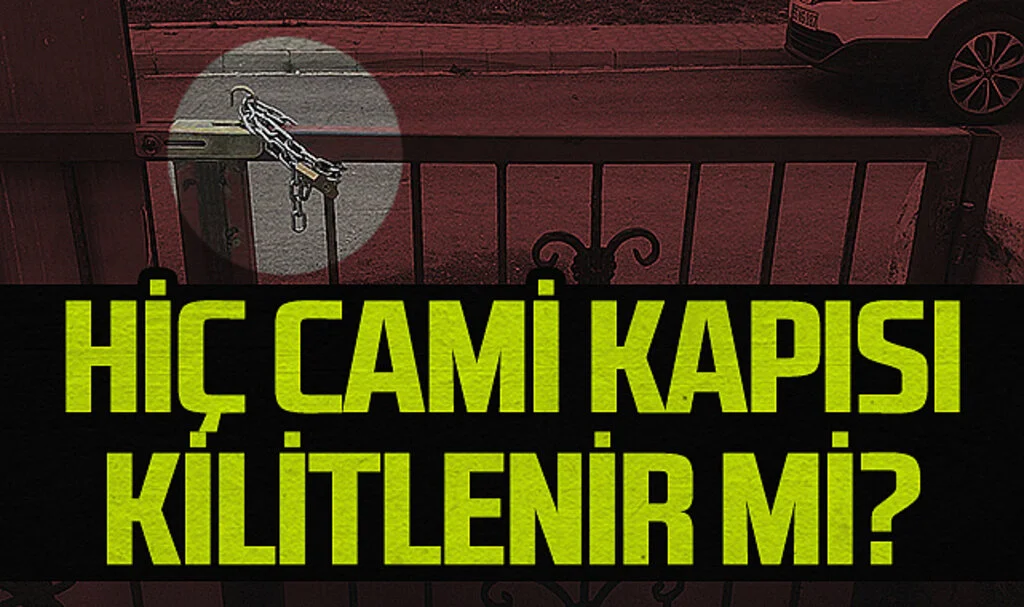 Cami Kapısı Kitlendi, Vatandaş İsyan Etti!