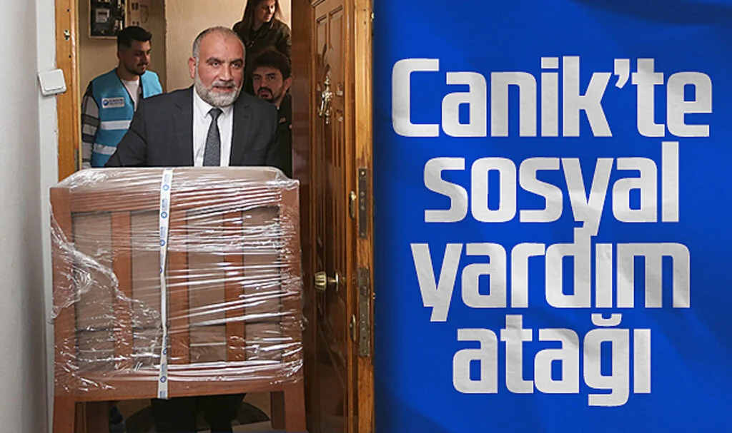 Canik'te Sosyal Yardım Atağı