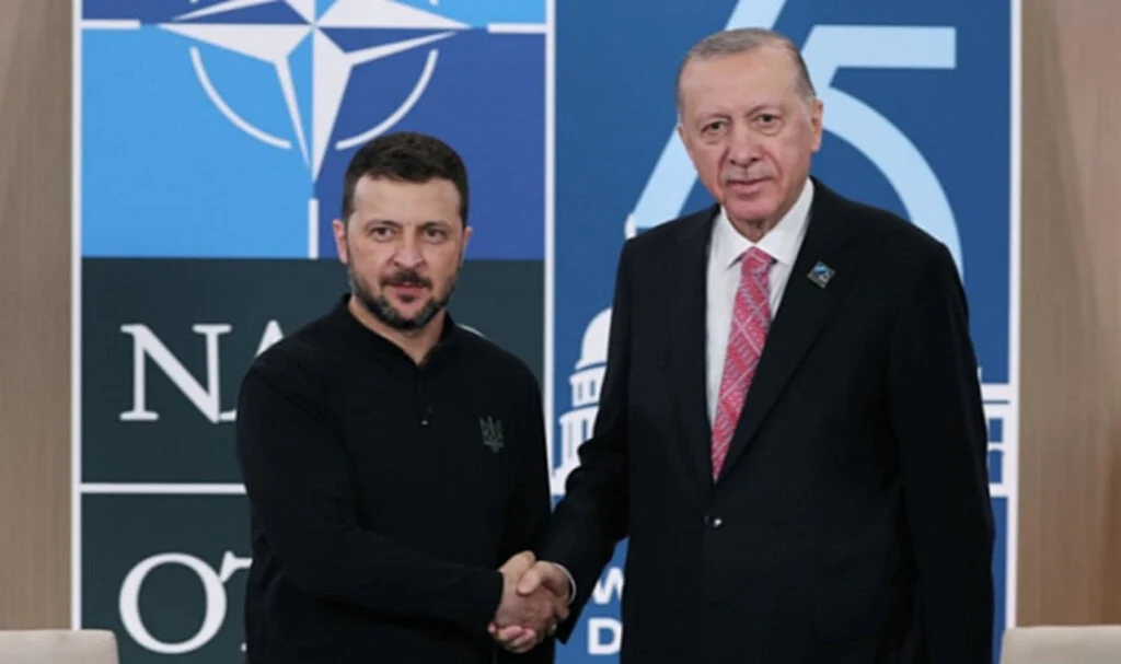 Cumhurbaşkanı Erdoğan ile Zelenskiy arasında kritik görüşme