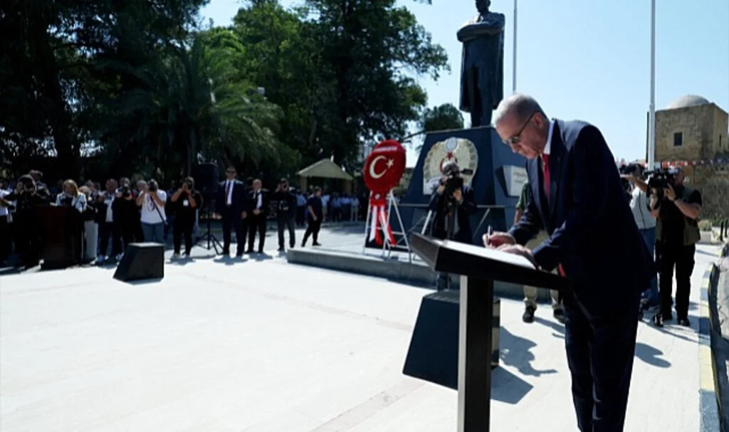 Cumhurbaşkanı Erdoğan, Kıbrıs Barış Harekatı'nın 50. Yılında KKTC'de Konuştu