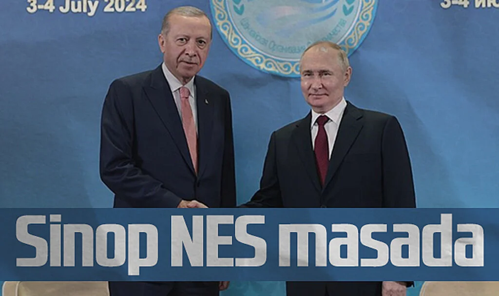 Erdoğan ve Putin görüşmesinde Sinop Nükleer Enerji Santrali masada