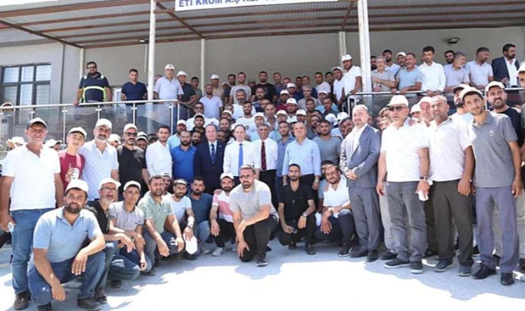 Grev kararı sonrası Eti Krom maden işçilerinin talepleri kabul edildi