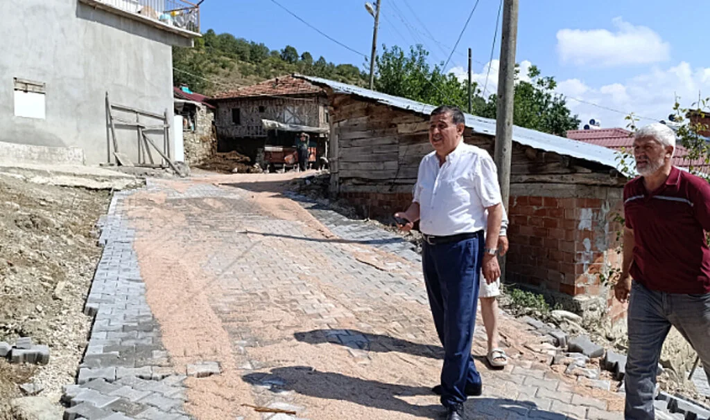 Havza’da yollar yenileniyor