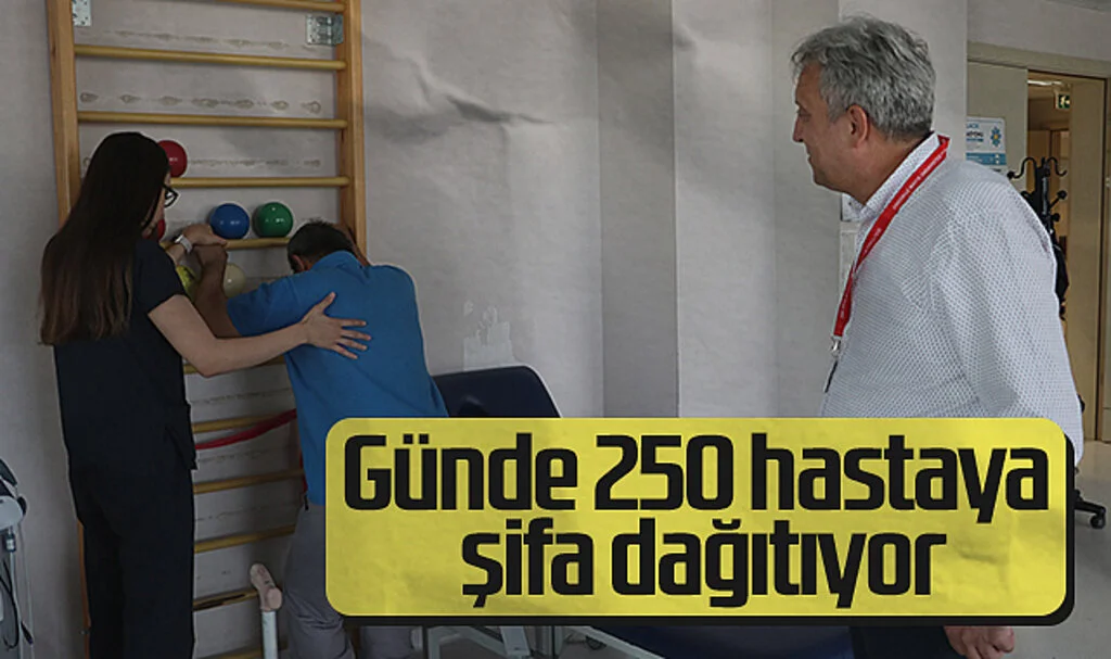 Havza'daki Fizik Tedavi ve Rehabilitasyon Merkezi Günde 250 Hastaya Şifa Dağıtıyor
