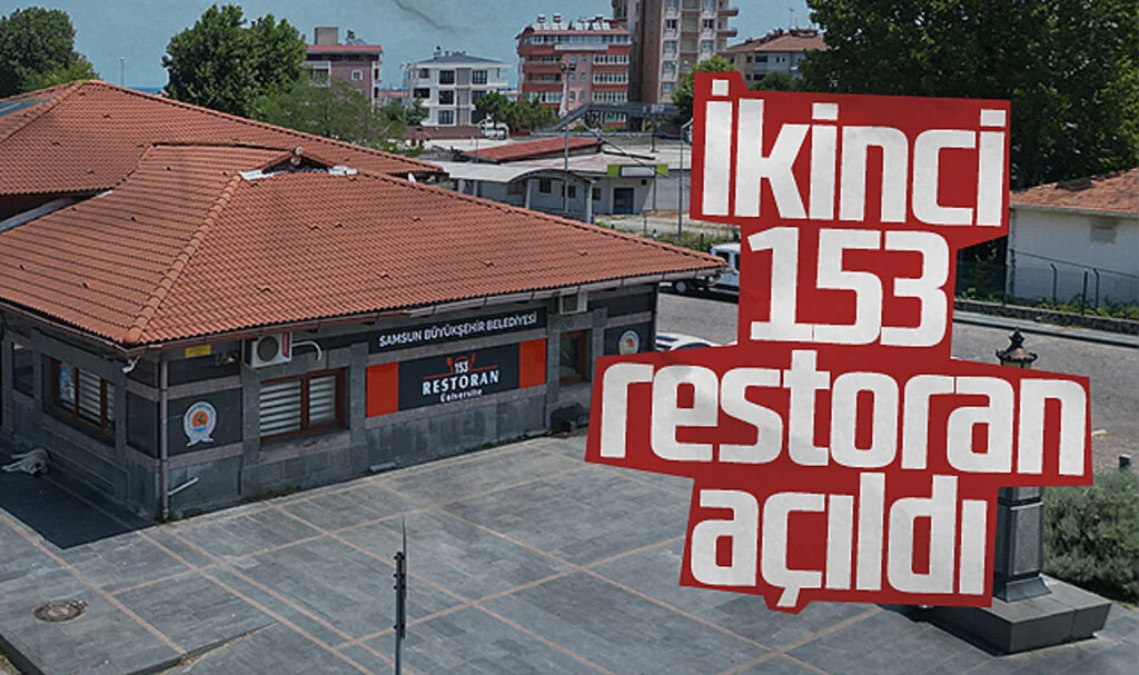 İkinci 153 Restoran Atakum'a açıldı