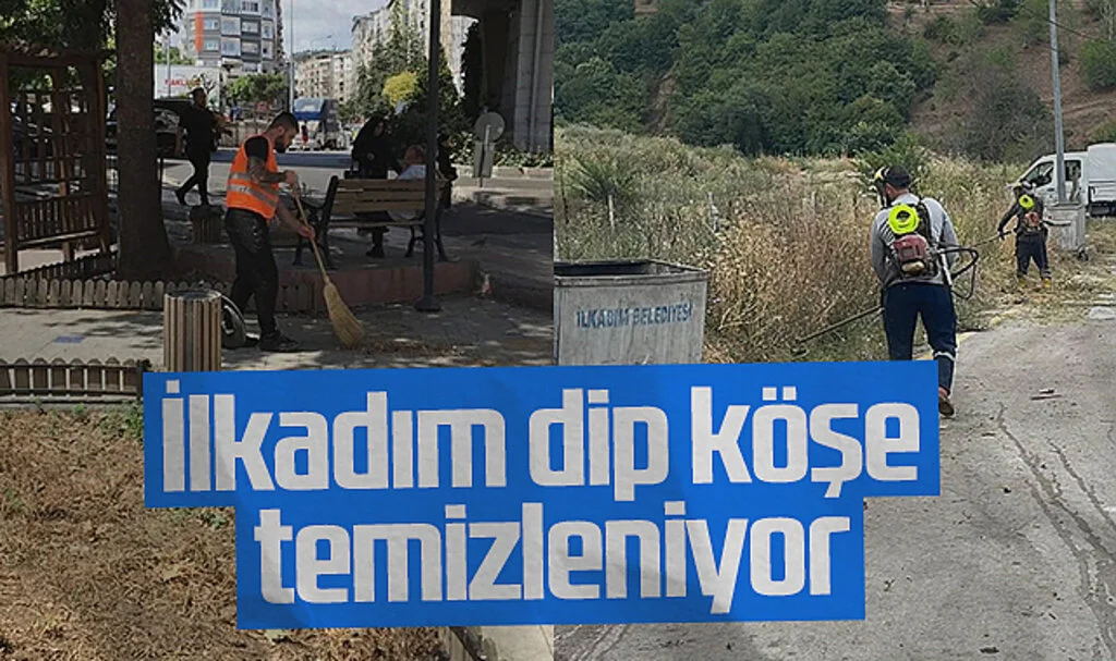 İlkadım Belediyesi'nden temizlik seferberliği