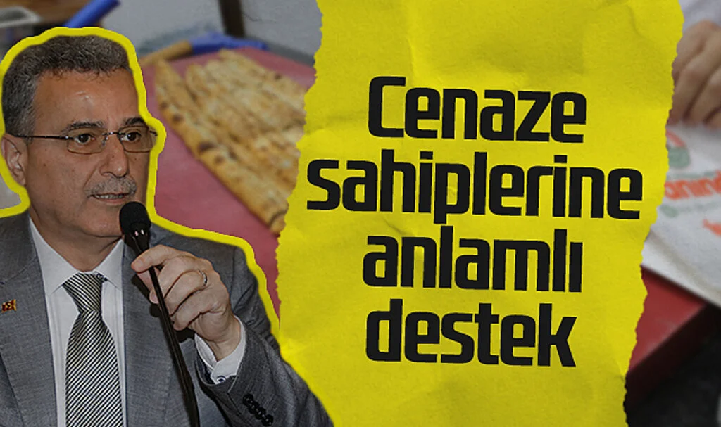 İlkadım'dan Cenaze Sahiplerine Anlamlı Destek 