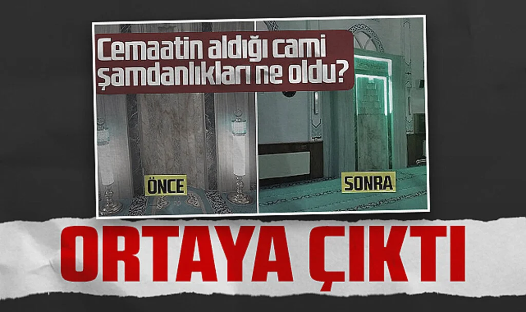 Kaybolan Şamdanlar Ortaya Çıktı