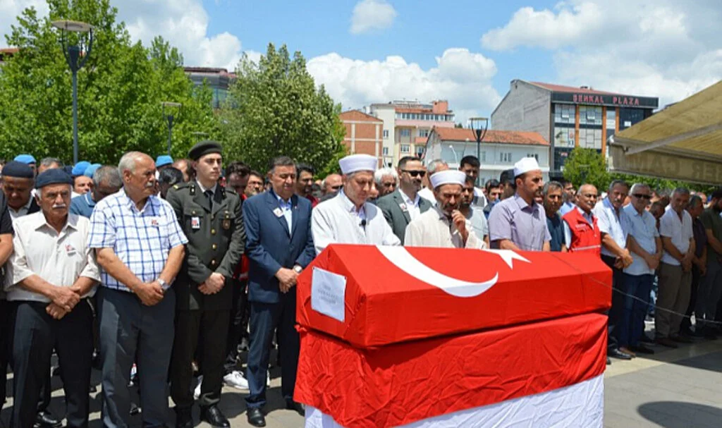 Kıbrıs gazisine son görev