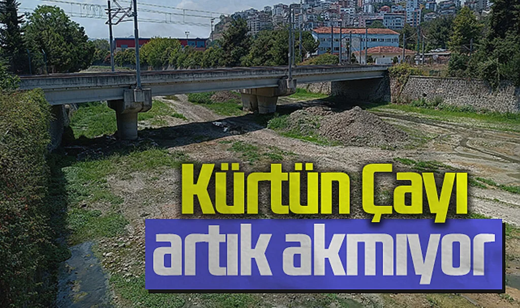 Kürtün Çayı artık akmıyor 