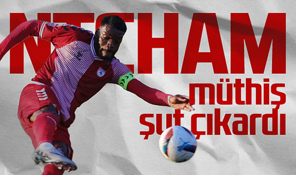 Ntcham Kayserispor Maçında Müthiş Şut Çıkardı
