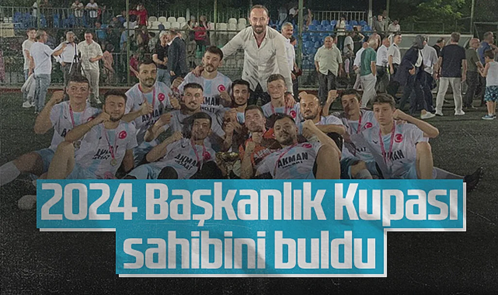 Salıpazarı'nda 2024 Başkanlık Kupası Sahibini Buldu