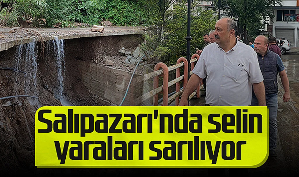 Salıpazarı'nda Selin Yaraları Sarılıyor